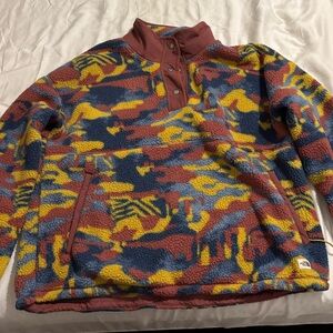The North Face fleece half snap